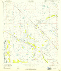 Download a high-resolution, GPS-compatible USGS topo map for Taylor Creek SW, FL (1954 edition)