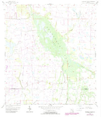 Download a high-resolution, GPS-compatible USGS topo map for Telegraph Swamp, FL (1988 edition)