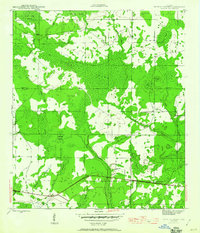 Download a high-resolution, GPS-compatible USGS topo map for Tenmile Swamp, FL (1960 edition)