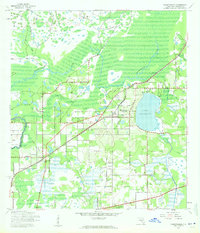 Download a high-resolution, GPS-compatible USGS topo map for Thonotosassa, FL (1961 edition)