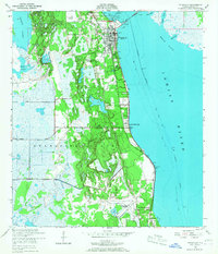 Download a high-resolution, GPS-compatible USGS topo map for Titusville, FL (1968 edition)