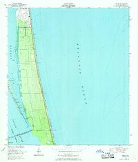 Download a high-resolution, GPS-compatible USGS topo map for Tropic, FL (1969 edition)