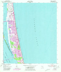 Download a high-resolution, GPS-compatible USGS topo map for Tropic, FL (1981 edition)