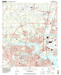 Download a high-resolution, GPS-compatible USGS topo map for Trout River, FL (2002 edition)