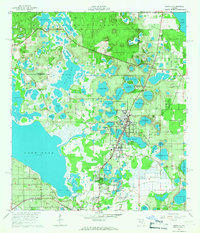 Download a high-resolution, GPS-compatible USGS topo map for Umatilla, FL (1967 edition)