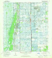 Download a high-resolution, GPS-compatible USGS topo map for University Park, FL (1966 edition)