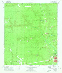Download a high-resolution, GPS-compatible USGS topo map for Valparaiso, FL (1972 edition)
