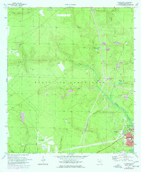 Download a high-resolution, GPS-compatible USGS topo map for Valparaiso, FL (1977 edition)