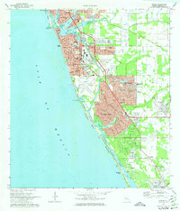 Download a high-resolution, GPS-compatible USGS topo map for Venice, FL (1974 edition)