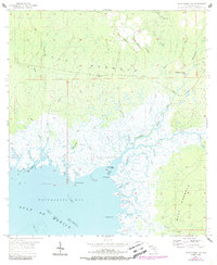 Download a high-resolution, GPS-compatible USGS topo map for Waccasassa Bay, FL (1988 edition)