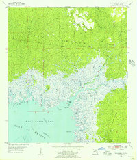 Download a high-resolution, GPS-compatible USGS topo map for Waccasassa Bay, FL (1956 edition)