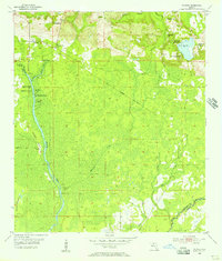 Download a high-resolution, GPS-compatible USGS topo map for Wacissa, FL (1956 edition)