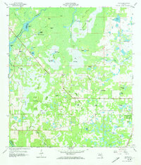 preview thumbnail of historical topo map of Sumter County, FL in 1958