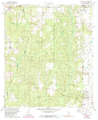 Download a high-resolution, GPS-compatible USGS topo map for Walnut Hill, FL (1990 edition)