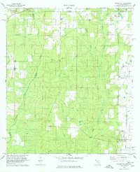 Download a high-resolution, GPS-compatible USGS topo map for Walnut Hill, FL (1978 edition)