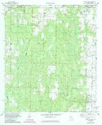Download a high-resolution, GPS-compatible USGS topo map for Walnut Hill, FL (1985 edition)