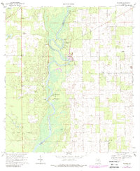 Download a high-resolution, GPS-compatible USGS topo map for Wannee, FL (1988 edition)