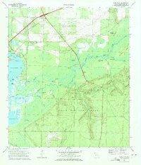 Download a high-resolution, GPS-compatible USGS topo map for Ward Basin, FL (1972 edition)