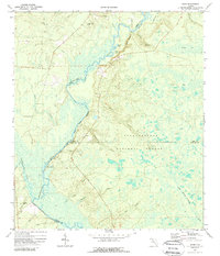 preview thumbnail of historical topo map of Liberty County, FL in 1968