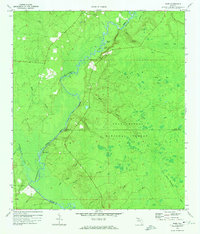 Download a high-resolution, GPS-compatible USGS topo map for Ward, FL (1974 edition)