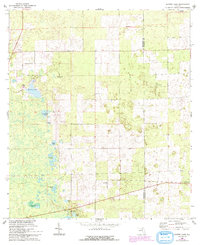 Download a high-resolution, GPS-compatible USGS topo map for Waters Lake, FL (1993 edition)