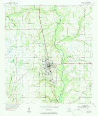 Download a high-resolution, GPS-compatible USGS topo map for Wauchula, FL (1983 edition)