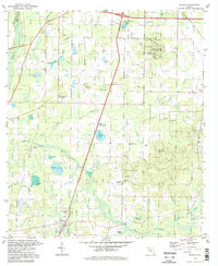 Download a high-resolution, GPS-compatible USGS topo map for Wausau, FL (1998 edition)