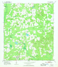 Download a high-resolution, GPS-compatible USGS topo map for Wausau, FL (1968 edition)