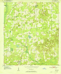 Download a high-resolution, GPS-compatible USGS topo map for Wausau, FL (1951 edition)
