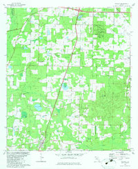 Download a high-resolution, GPS-compatible USGS topo map for Wausau, FL (1983 edition)