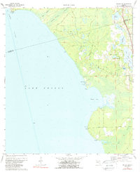 Download a high-resolution, GPS-compatible USGS topo map for Welaka SE, FL (1986 edition)