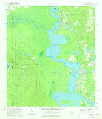 Download a high-resolution, GPS-compatible USGS topo map for Welaka, FL (1973 edition)