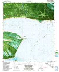Download a high-resolution, GPS-compatible USGS topo map for West Pass, FL (1992 edition)