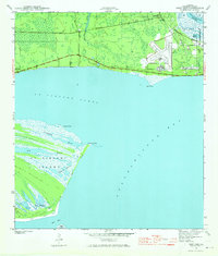 Download a high-resolution, GPS-compatible USGS topo map for West Pass, FL (1973 edition)