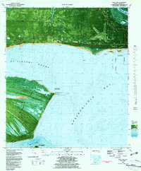 Download a high-resolution, GPS-compatible USGS topo map for West Pass, FL (1983 edition)