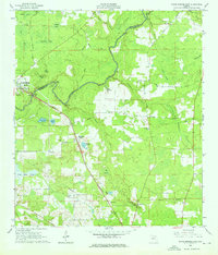 preview thumbnail of historical topo map of Columbia County, FL in 1961