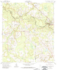 Download a high-resolution, GPS-compatible USGS topo map for White Springs West, FL (1987 edition)