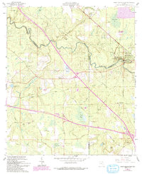 Download a high-resolution, GPS-compatible USGS topo map for White Springs West, FL (1993 edition)