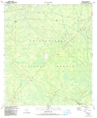 Download a high-resolution, GPS-compatible USGS topo map for Wilma, FL (1990 edition)