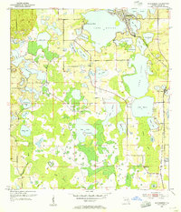 Download a high-resolution, GPS-compatible USGS topo map for Windermere, FL (1955 edition)