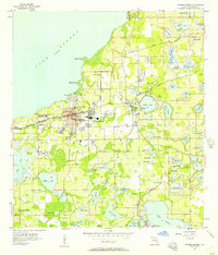 Download a high-resolution, GPS-compatible USGS topo map for Winter Garden, FL (1957 edition)