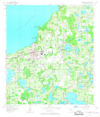 Download a high-resolution, GPS-compatible USGS topo map for Winter Garden, FL (1968 edition)