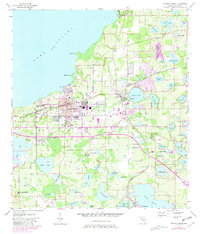 Download a high-resolution, GPS-compatible USGS topo map for Winter Garden, FL (1981 edition)