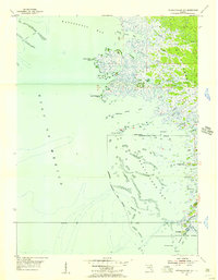Download a high-resolution, GPS-compatible USGS topo map for Withlacoochee Bay, FL (1956 edition)