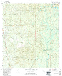 Download a high-resolution, GPS-compatible USGS topo map for Woodville, FL (1982 edition)