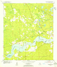 Download a high-resolution, GPS-compatible USGS topo map for Yankeetown SE, FL (1955 edition)
