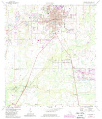 Download a high-resolution, GPS-compatible USGS topo map for Zephyrhills, FL (1987 edition)