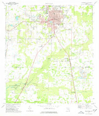 Download a high-resolution, GPS-compatible USGS topo map for Zephyrhills, FL (1976 edition)