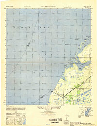 Download a high-resolution, GPS-compatible USGS topo map for Cockroach Bay, FL (1947 edition)