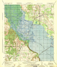 Download a high-resolution, GPS-compatible USGS topo map for Floridatown, FL (1944 edition)